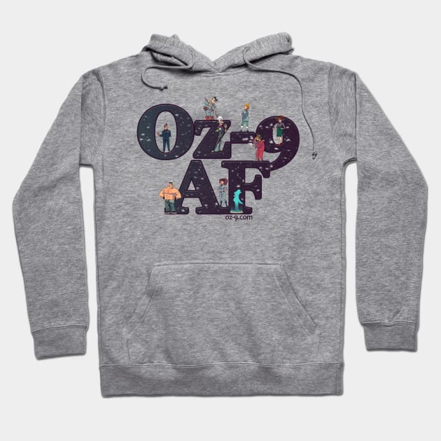The Alix collection: Oz 9 AF Now with 200% more assassins Hoodie by Oz9